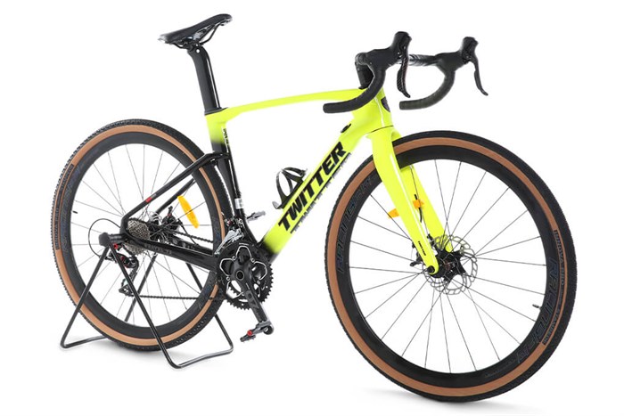 Xe Đạp Thể Thao Road Twitter Gravel V2 29 inch Size S Màu Vàng