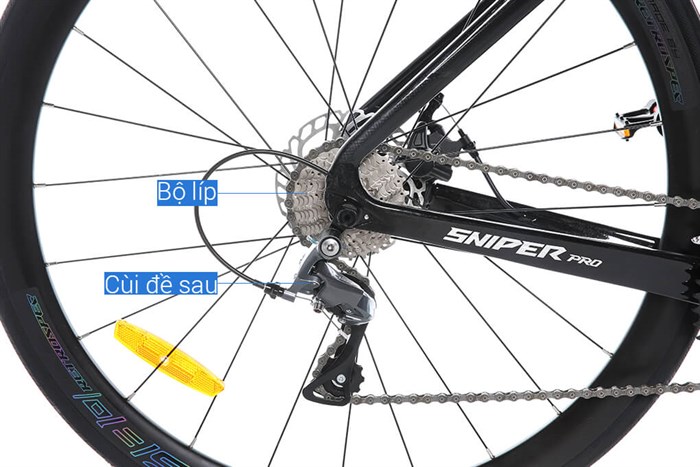 Xe Đạp Thể Thao Road Twitter Sniper 2.0 Disc 29 inch Size M Màu Đen