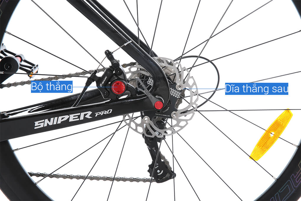 Xe Đạp Thể Thao Road Twitter Sniper 2.0 Disc 29 inch Size M Màu Đen