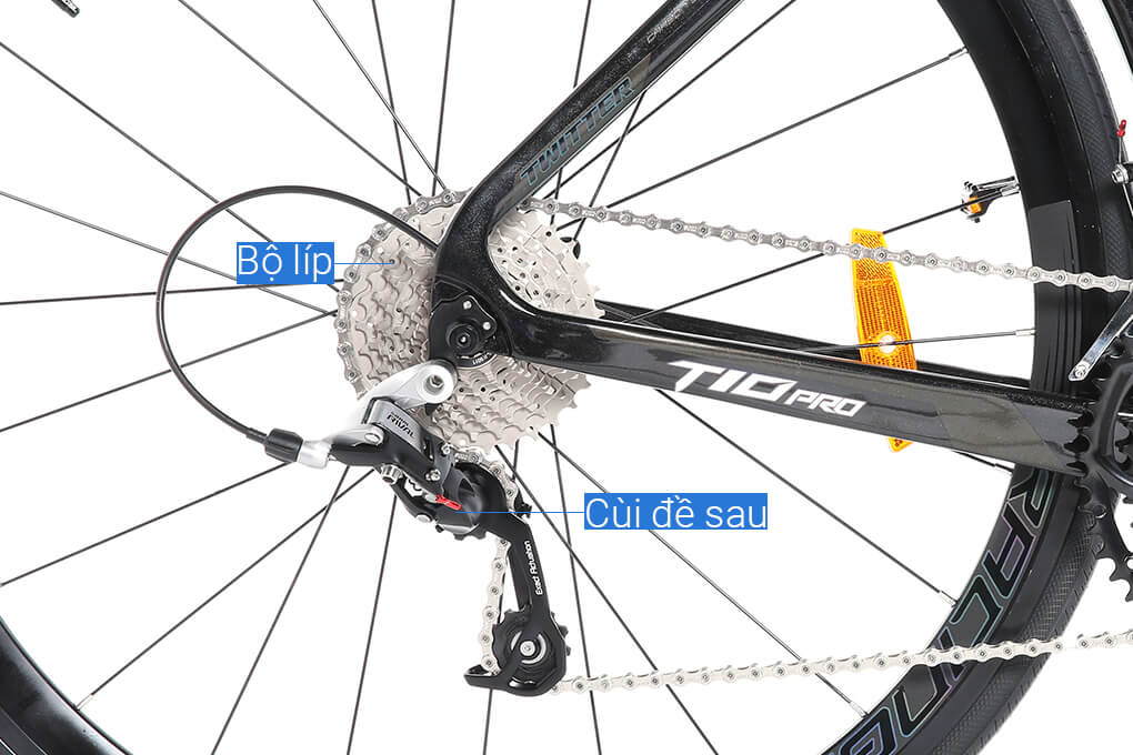 Xe Đạp Thể Thao Road Twitter T10 Pro C Brake Main 29 inch Size L Màu Đen