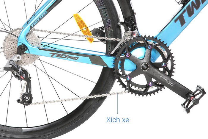 Xe Đạp Thể Thao Road Twitter T10 Pro C Brake Main 29 inch Size L Màu Xanh Dương