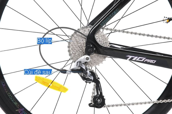 Xe Đạp Thể Thao Road Twitter T10 Pro C Brake Main 29 inch Size M Màu Đen