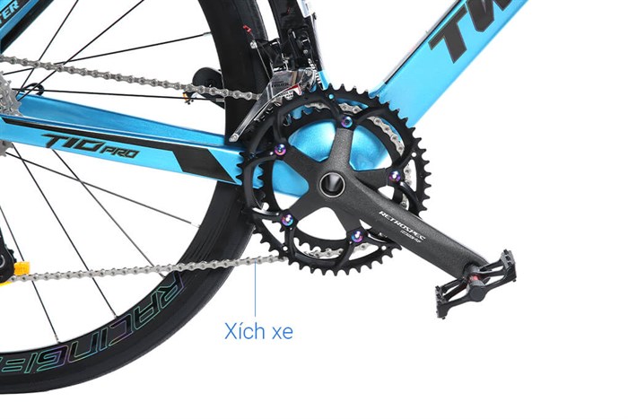 Xe Đạp Thể Thao Road Twitter T10 Pro C Brake Main 29 inch Size M Màu Xanh Dương