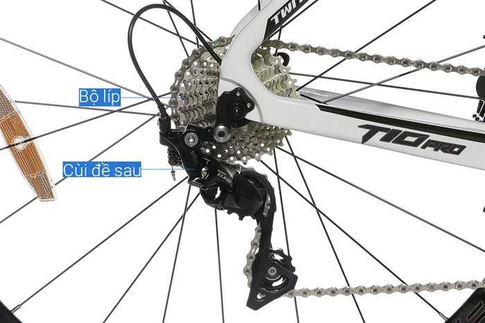 Xe Đạp Thể Thao Road Twitter T10 Pro C 29 inch Size L Màu Xám