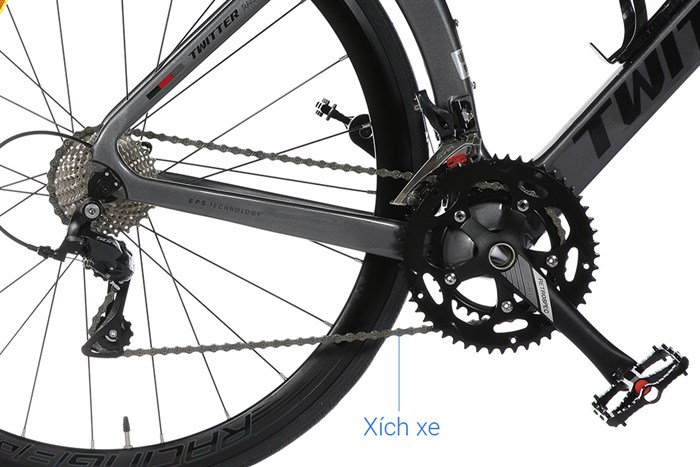 Xe Đạp Thể Thao Road Twitter Thunder C Brake 29 inch Size M Màu Xám