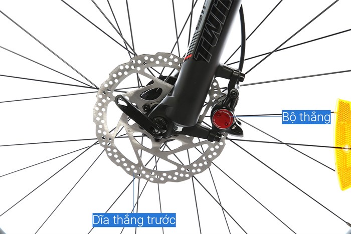 Xe Đạp Địa Hình MTB Twitter Blackhawk Pro 27.5 inch Size M Màu Cam