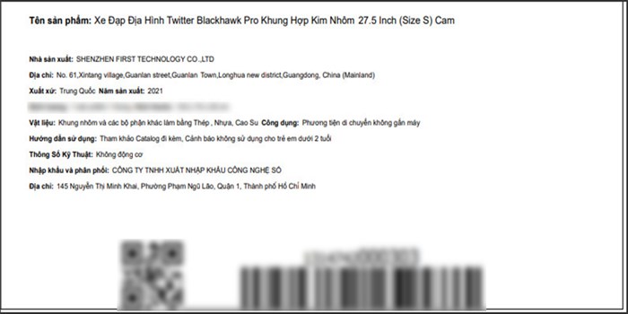 Xe Đạp Địa Hình MTB Twitter Blackhawk Pro 27.5 inch Size S Màu Cam