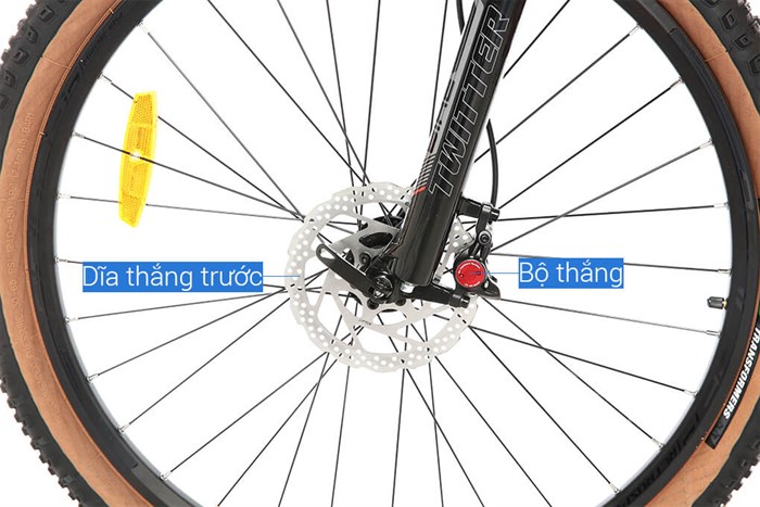 Xe Đạp Địa Hình MTB Twitter Blackhawk Pro 27.5 inch Size S Màu Cam