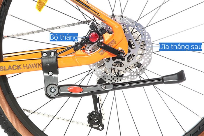 Xe Đạp Địa Hình MTB Twitter Blackhawk Pro 27.5 inch Size S Màu Cam