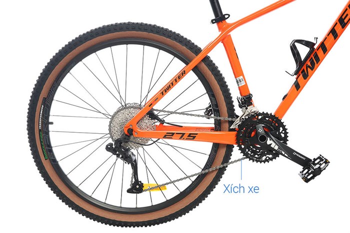 Xe Đạp Địa Hình MTB Twitter Leopard Pro Main 27.5 inch Size M
