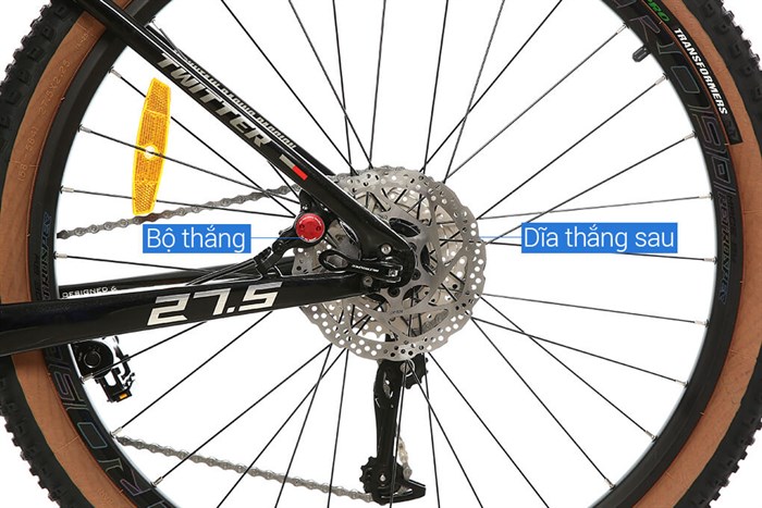 Xe Đạp Địa Hình MTB Twitter Leopard Pro Main 27.5 inch Size M