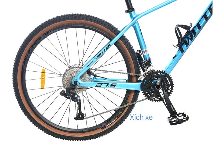 Xe Đạp Địa Hình MTB Twitter Leopard Pro Main 27.5 inch Size M