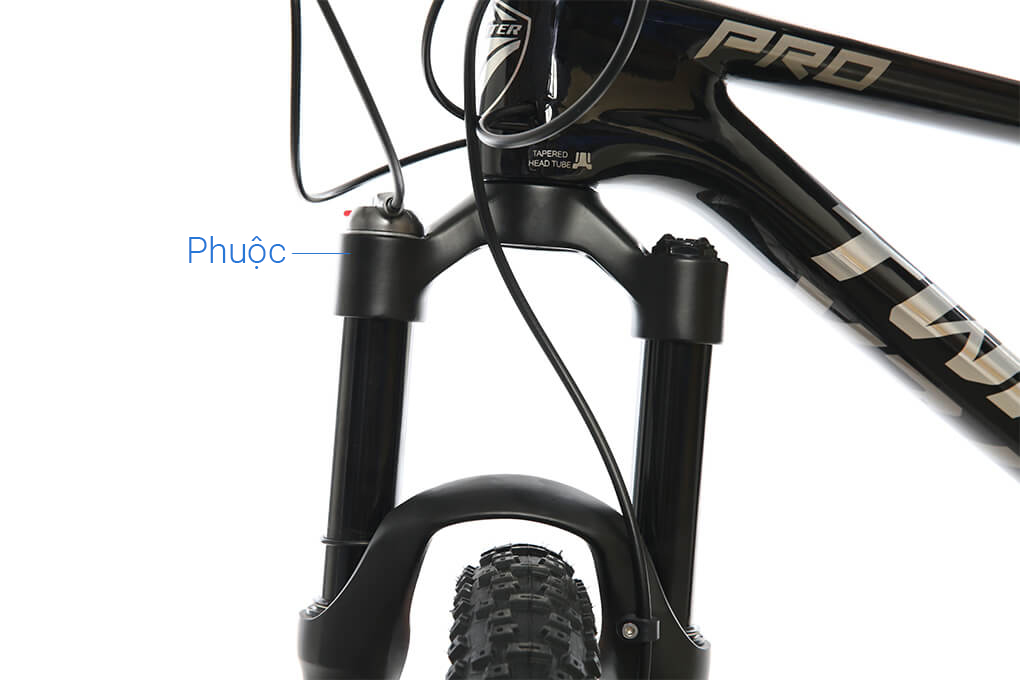 Xe Đạp Địa Hình MTB Twitter Leopard Pro Main 27.5 inch Size S Màu Đen