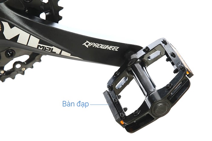 Xe Đạp Địa Hình MTB Twitter Leopard Pro Main 27.5 inch Size S Màu Đen