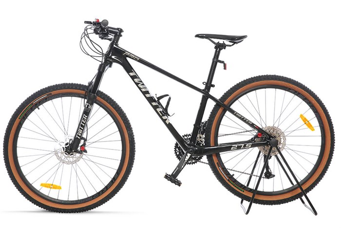 Xe Đạp Địa Hình MTB Twitter Leopard Pro Main 27.5 inch Size S Màu Đen
