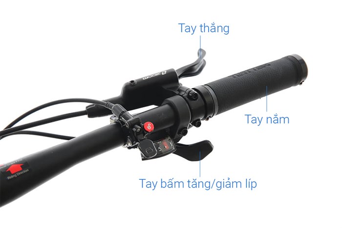 Xe Đạp Địa Hình MTB Twitter Leopard Pro Main 27.5 inch Size S Màu Đen