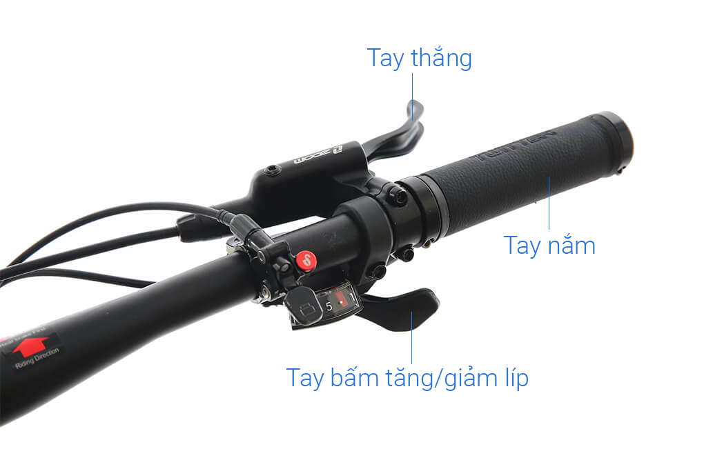 Xe Đạp Địa Hình MTB Twitter Leopard Pro Main 27.5 inch Size S Màu Đen