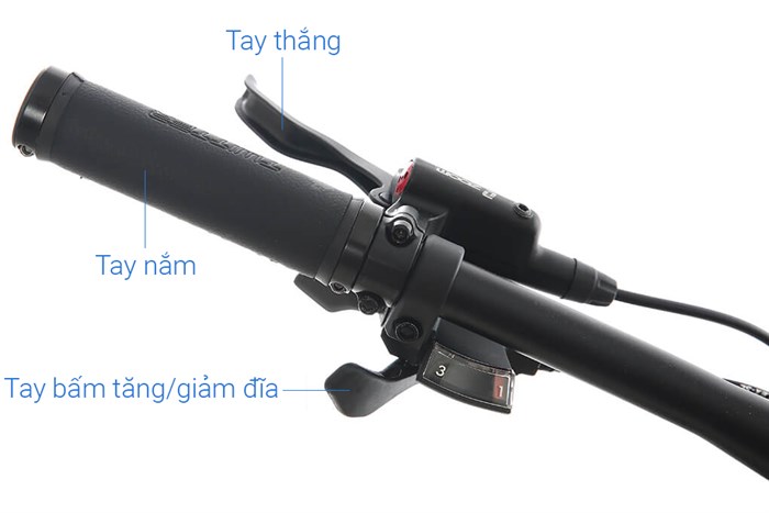 Xe Đạp Địa Hình MTB Twitter Leopard Pro Main 27.5 inch Size S Màu Đen