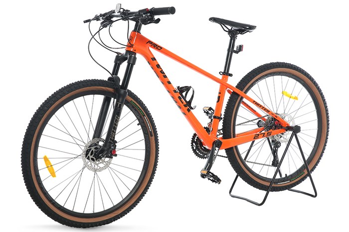 Xe Đạp Địa Hình MTB Twitter Leopard Pro Main 27.5 inch Size S Màu Cam