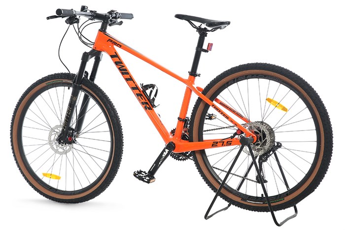 Xe Đạp Địa Hình MTB Twitter Leopard Pro Main 27.5 inch Size S Màu Cam