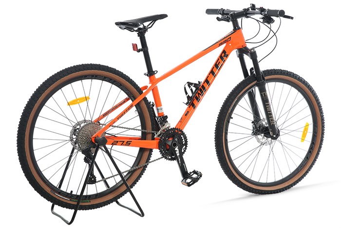Xe Đạp Địa Hình MTB Twitter Leopard Pro Main 27.5 inch Size S Màu Cam