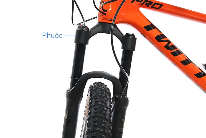 Xe Đạp Địa Hình MTB Twitter Leopard Pro Main 27.5 inch Size S Màu Cam