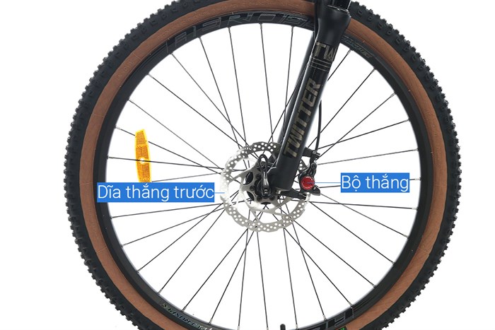 Xe Đạp Địa Hình MTB Twitter Leopard Pro Main 27.5 inch Size S Màu Xanh Dương