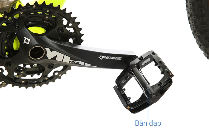 Xe Đạp Địa Hình MTB Twitter Leopard Pro Main 27.5 inch Size S Màu Vàng