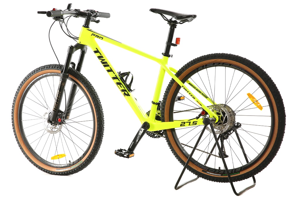 Xe Đạp Địa Hình MTB Twitter Leopard Pro Main 27.5 inch Size S Màu Vàng