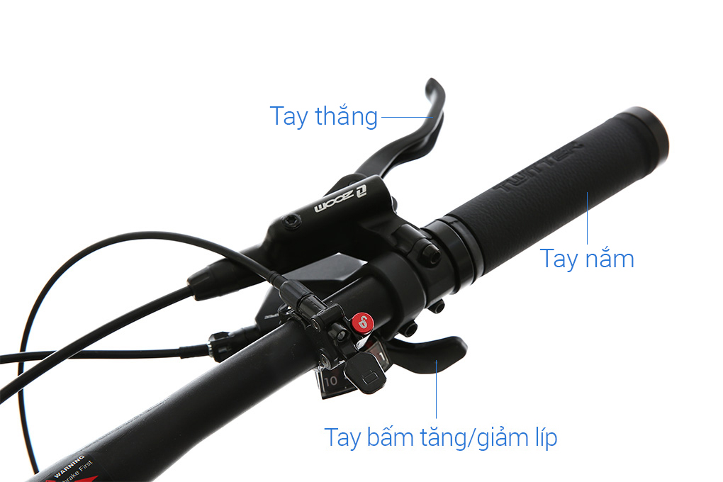 Xe Đạp Địa Hình MTB Twitter Leopard Pro Main 27.5 inch Size S Màu Vàng