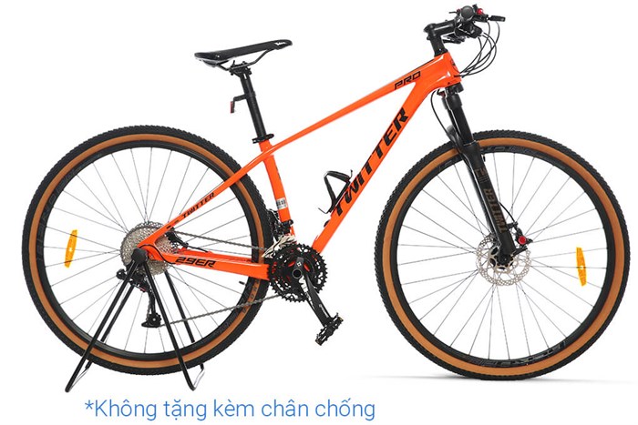 Xe Đạp Địa Hình MTB Twitter Leopard Pro Main 29 inch Size S Màu Cam