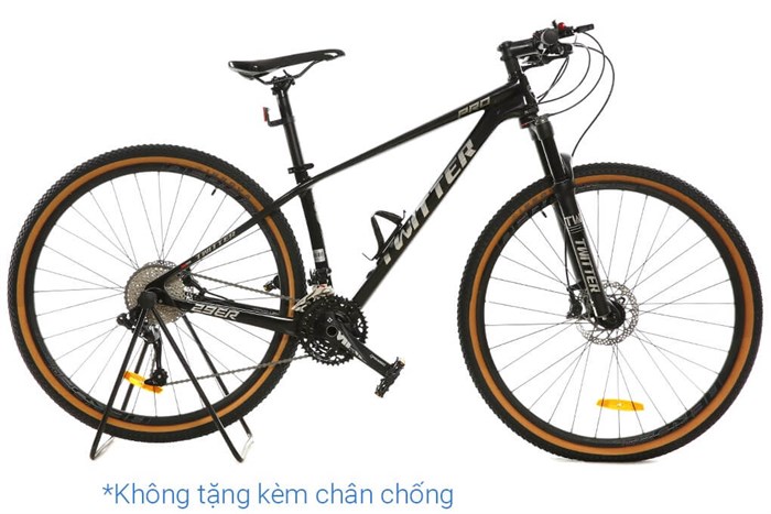 Xe Đạp Địa Hình MTB Twitter Leopard Pro Main 29 inch Size S Màu Đen