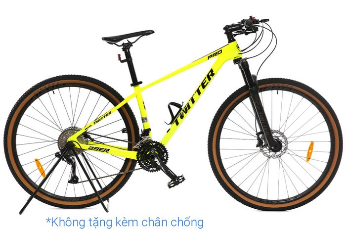 Xe Đạp Địa Hình MTB Twitter Leopard Pro Main 29 inch Size S Màu Vàng
