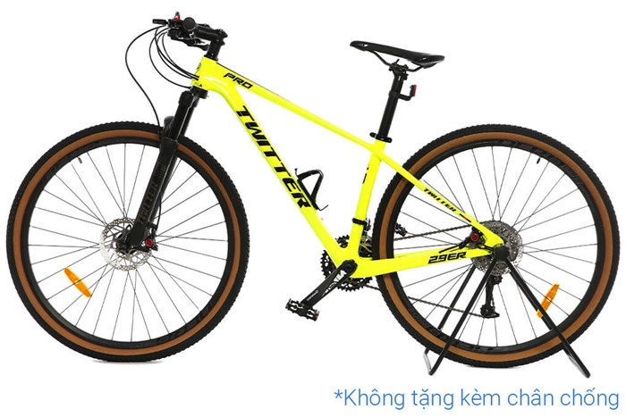 Xe Đạp Địa Hình MTB Twitter Leopard Pro Main 29 inch Size S Màu Vàng