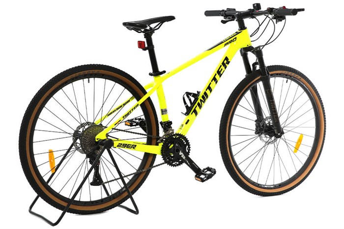 Xe Đạp Địa Hình MTB Twitter Leopard Pro Main 29 inch Size S Màu Vàng