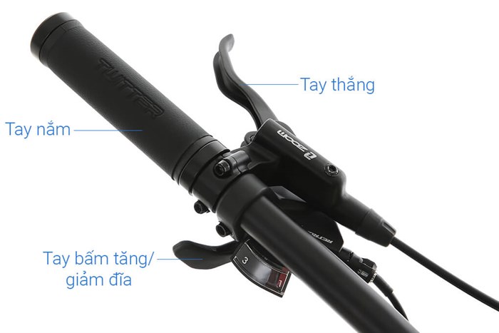 Xe Đạp Địa Hình MTB Twitter Leopard Pro Main 29 inch Size S Màu Vàng