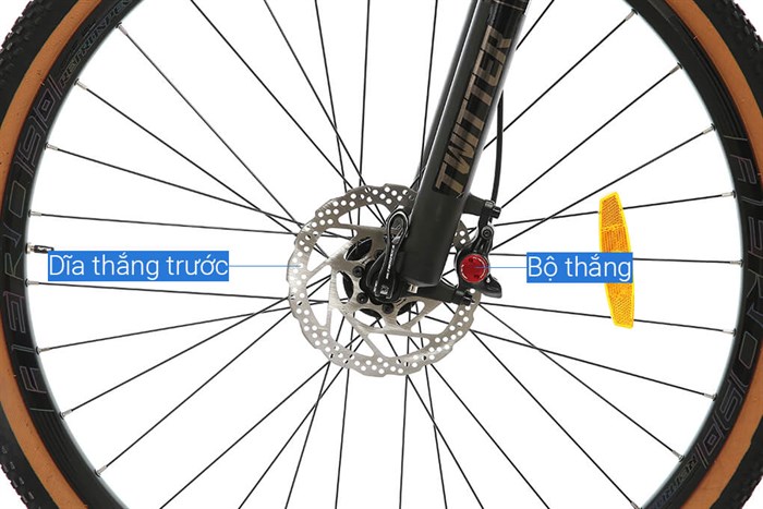 Xe Đạp Địa Hình MTB Twitter Leopard Pro Main 29 inch Size S Màu Xanh Dương