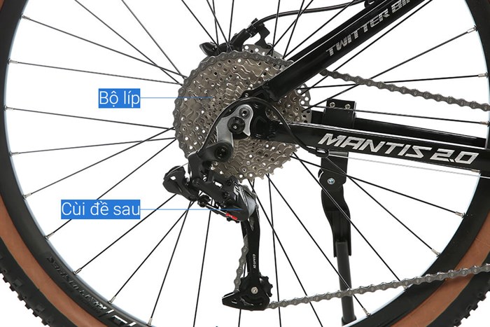 Xe Đạp Địa Hình MTB Twitter Mantis 2.0 27.5 inch Size M