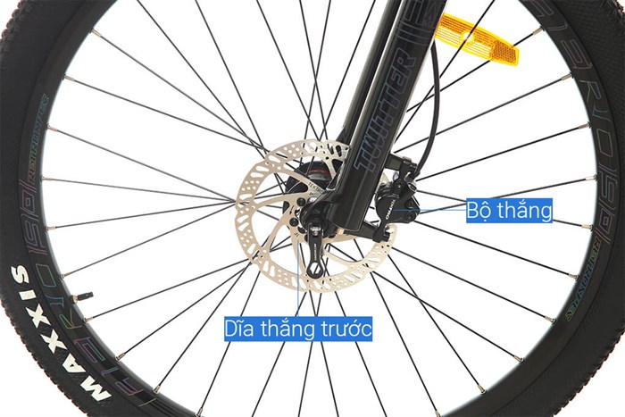 Xe Đạp Địa Hình MTB Twitter Predator Pro QR 27.5 inch Size S Màu Trắng