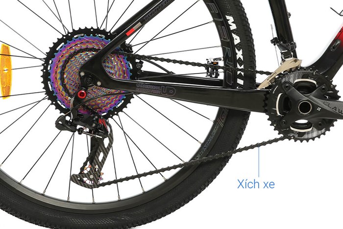 Xe Đạp Địa Hình MTB Twitter Predator Pro QR 27.5 inch Size S Màu Đỏ