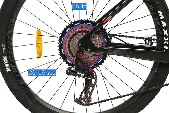 Xe Đạp Địa Hình MTB Twitter Predator Pro QR 27.5 inch Size S Màu Đỏ