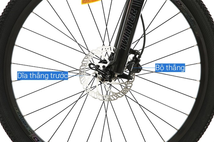 Xe Đạp Địa Hình MTB Twitter Predator Pro QR 27.5 inch Size S Màu Đỏ