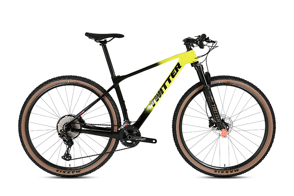Xe Đạp Địa Hình MTB Twitter Predator Pro QR 27.5 inch Size S Màu Vàng