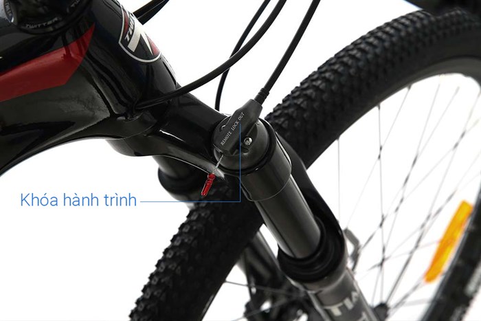 Xe Đạp Địa Hình MTB Twitter Storm 2.0 27.5 inch Size M Màu Đen - Đỏ