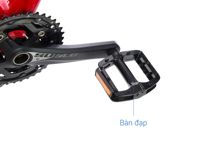 Xe Đạp Địa Hình MTB Twitter Storm 2.0 27.5 inch Size M Màu Đỏ