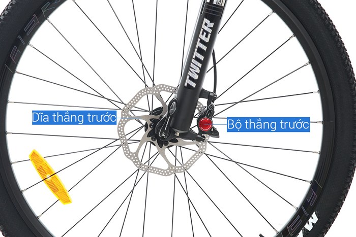 Xe Đạp Địa Hình MTB Twitter Storm 2.0 29 inch (Size S) Màu Trắng