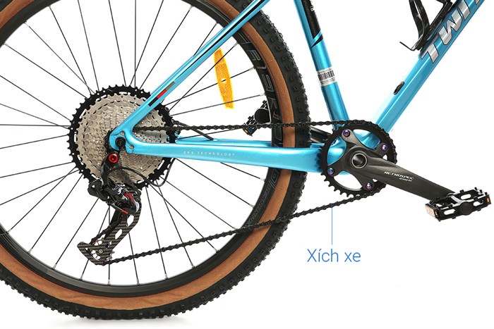 Xe Đạp Địa Hình MTB Twitter Storm 2.0 Main 27.5 inch Size M Màu Xanh Dương