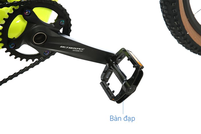 Xe Đạp Địa Hình MTB Twitter Storm 2.0 Main 27.5 inch Size M Màu Vàng