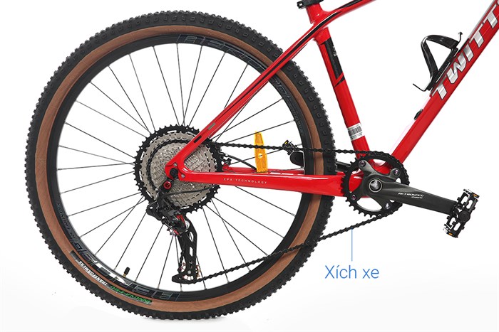 Xe Đạp Địa Hình MTB Twitter Storm 2.0 Main 27.5 inch Size M Màu Đỏ