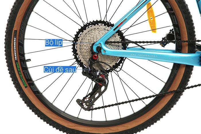 Xe Đạp Địa Hình MTB Twitter Storm 2.0 Main 27.5 inch Size M Màu Xanh Dương